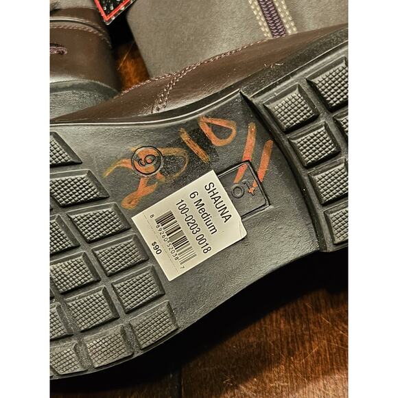 Totes Women's Esther Snow Boot Brown, US Size 6 NWT - Picture 2 of 9